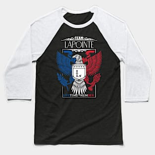 Team Lapointe Lifetime Member, Lapointe Name, Lapointe Middle Name Baseball T-Shirt